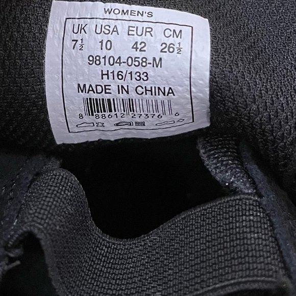 NWB SUPRA CUBA skate shoes slippers sneaker black gold white 98104-058-M - Picture 6 of 7